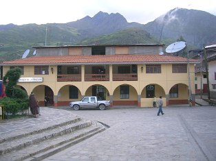 frontis municipalidad de conchucos